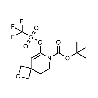 tert-Butyl 6-(((trifluoromethyl)sulfonyl)oxy)-2-oxa-7-azaspiro[3.5]non-5-ene-7-carboxylate|CS-0892501