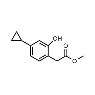 Methyl 2-(4-cyclopropyl-2-hydroxyphenyl)acetate|CS-0892561