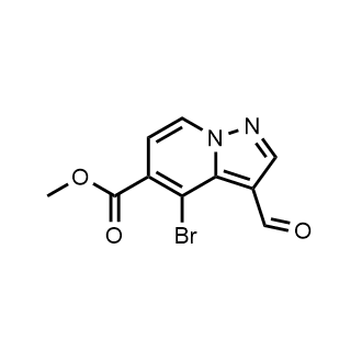Methyl 4-bromo-3-formylpyrazolo[1,5-a]pyridine-5-carboxylate|CS-0892604