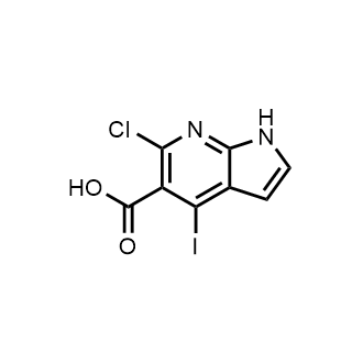6-Chloro-4-iodo-1H-pyrrolo[2,3-b]pyridine-5-carboxylic acid|CS-0892609