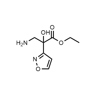 Ethyl 3-amino-2-hydroxy-2-(isoxazol-3-yl)propanoate|CS-0892636