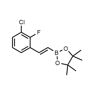 (E)-2-(3-Chloro-2-fluorostyryl)-4,4,5,5-tetramethyl-1,3,2-dioxaborolane|CS-0892648