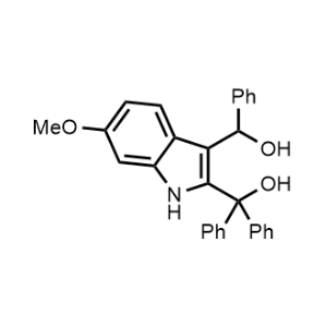 (3-(Hydroxy(phenyl)methyl)-6-methoxy-1H-indol-2-yl)diphenylmethanol|CS-0892716