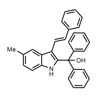 (E)-(5-Methyl-3-styryl-1H-indol-2-yl)diphenylmethanol|CS-0892810
