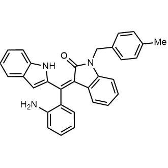 (Z)-3-((2-Aminophenyl)(1H-indol-2-yl)methylene)-1-(4-methylbenzyl)indolin-2-one|CS-0892916