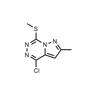 4-Chloro-2-methyl-7-(methylthio)pyrazolo[1,5-d][1,2,4]triazine|CS-0892981