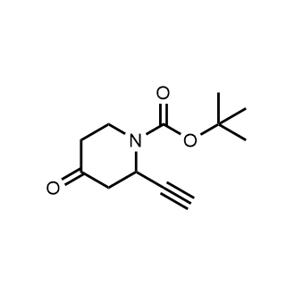 tert-Butyl 2-ethynyl-4-oxopiperidine-1-carboxylate|CS-0893021