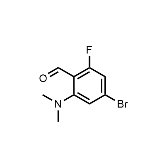 4-Bromo-2-(dimethylamino)-6-fluorobenzaldehyde|CS-0893046