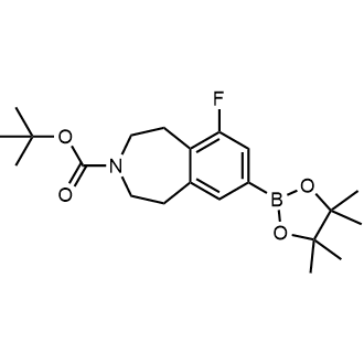 tert-Butyl 6-fluoro-8-(4,4,5,5-tetramethyl-1,3,2-dioxaborolan-2-yl)-1,2,4,5-tetrahydro-3H-benzo[d]azepine-3-carboxylate|CS-0893068