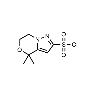 4,4-Dimethyl-6,7-dihydro-4H-pyrazolo[5,1-c][1,4]oxazine-2-sulfonyl chloride|CS-0893092