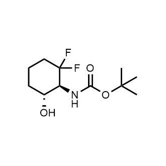 tert-Butyl ((1S,6R)-2,2-difluoro-6-hydroxycyclohexyl)carbamate|CS-0893236