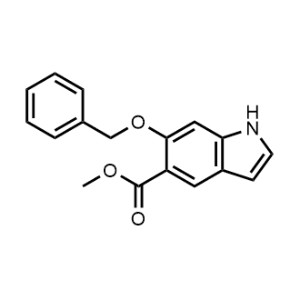 Methyl 6-(benzyloxy)-1H-indole-5-carboxylate|CS-0893333
