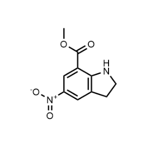 Methyl 5-nitroindoline-7-carboxylate|CS-0893336