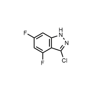 3-Chloro-4,6-difluoro-(1H)indazole|CS-0893432