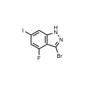 3-Bromo-4-fluoro-6-iodoindazole|CS-0893464