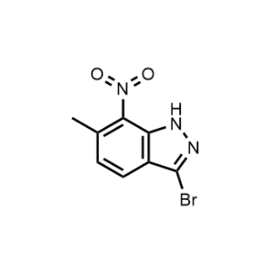 3-Bromo-6-methyl-7-nitro-1H-indazole|CS-0893507