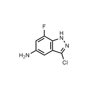 5-Amino-3-chloro-7-fluoroindazole|CS-0893519