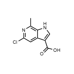 5-Chloro-7-methyl-6-azaindole-3-caboxylic acid|CS-0893579
