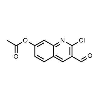 2-Chloro-3-formylquinolin-7-yl acetate|CS-0894025