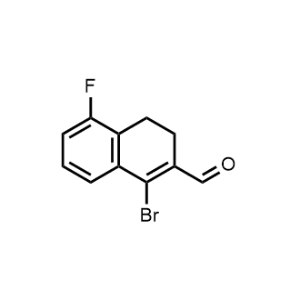 1-Bromo-5-fluoro-3,4-dihydronaphthalene-2-carbaldehyde|CS-0894230