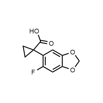 1-(6-Fluorobenzo[d][1,3]dioxol-5-yl)cyclopropane-1-carboxylic acid|CS-0894455