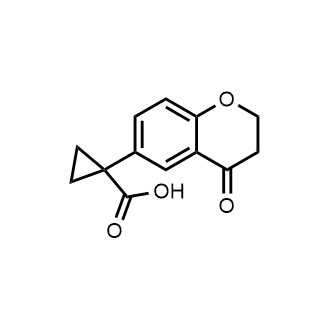1-(4-Oxochroman-6-yl)cyclopropane-1-carboxylic acid|CS-0894460