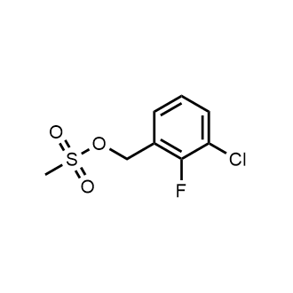 3-Chloro-2-fluorobenzyl methanesulfonate|CS-0894548