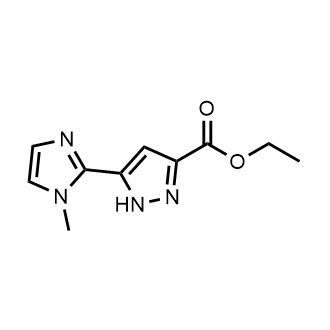 Ethyl 5-(1-methyl-1H-imidazol-2-yl)-1H-pyrazole-3-carboxylate|CS-0894597