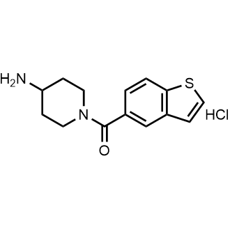 (4-Aminopiperidin-1-yl)(benzo[b]thiophen-5-yl)methanone hydrochloride|CS-0894661