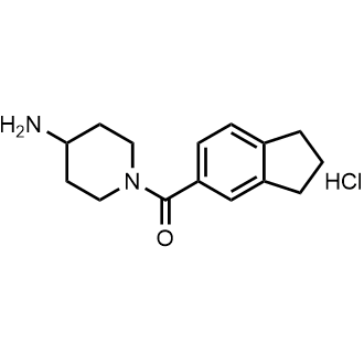 (4-Aminopiperidin-1-yl)(2,3-dihydro-1H-inden-5-yl)methanone hydrochloride|CS-0894676