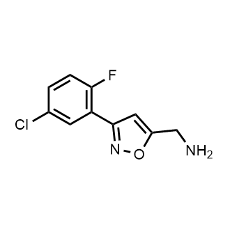 (3-(5-Chloro-2-fluorophenyl)isoxazol-5-yl)methanamine|CS-0894723