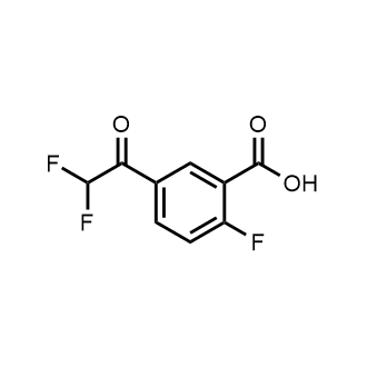 5-(2,2-Difluoroacetyl)-2-fluorobenzoic acid|CS-0894975