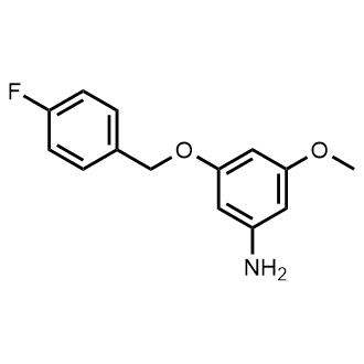 3-((4-Fluorobenzyl)oxy)-5-methoxyaniline|CS-0895118