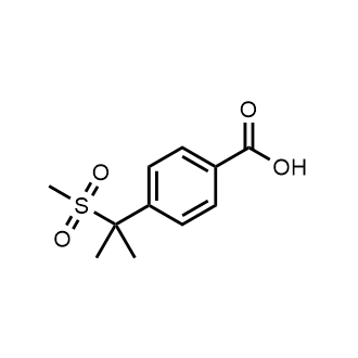 4-(2-(Methylsulfonyl)propan-2-yl)benzoic acid|CS-0895499