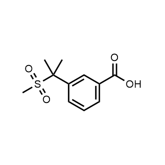 3-(2-(Methylsulfonyl)propan-2-yl)benzoic acid|CS-0895500