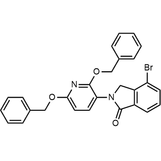 2-(2,6-Bis(benzyloxy)pyridin-3-yl)-4-bromoisoindolin-1-one|CS-0895576