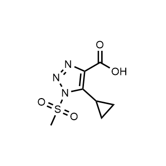 5-Cyclopropyl-1-(methylsulfonyl)-1H-1,2,3-triazole-4-carboxylic acid|CS-0895699