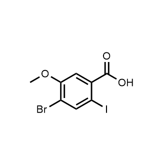 4-Bromo-2-iodo-5-methoxybenzoic acid|CS-0895852