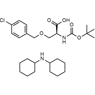 Dicyclohexylamine (S)-2-((tert-butoxycarbonyl)amino)-3-((4-chlorobenzyl)oxy)propanoate|CS-0895952