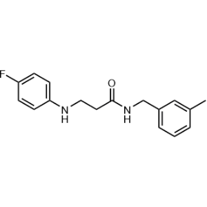 3-((4-Fluorophenyl)amino)-N-(3-methylbenzyl)propanamide|CS-0895970