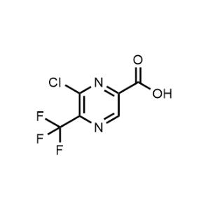 6-Chloro-5-(trifluoromethyl)-2-pyrazinecarboxylic acid|CS-0895973