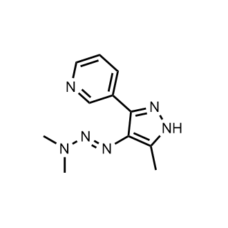 3-(4-(3,3-Dimethyltriaz-1-en-1-yl)-5-methyl-1H-pyrazol-3-yl)pyridine|CS-0896372