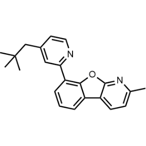 8-[4-(2,2-Dimethylpropyl)-2-pyridinyl]-2-methylbenzofuro[2,3-b]pyridine|CS-0896533