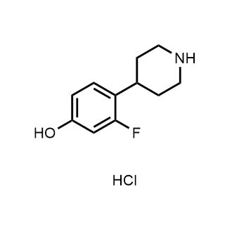 3-Fluoro-4-(piperidin-4-yl)phenol hydrochloride|CS-0896568