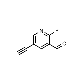 5-Ethynyl-2-fluoronicotinaldehyde|CS-0896769