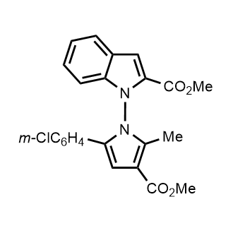 Methyl 1-(5-(3-chlorophenyl)-3-(methoxycarbonyl)-2-methyl-1H-pyrrol-1-yl)-1H-indole-2-carboxylate|CS-0896985