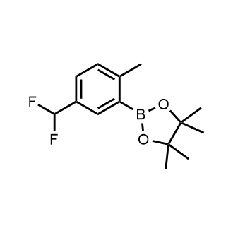 2-(5-(Difluoromethyl)-2-methylphenyl)-4,4,5,5-tetramethyl-1,3,2-dioxaborolane|CS-0897151