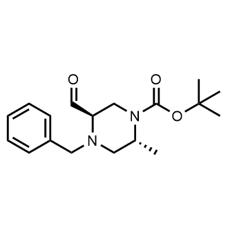 (2R,5R)-tert-Butyl 4-benzyl-5-formyl-2-methylpiperazine-1-carboxylate|CS-0897257