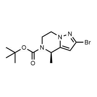 tert-Butyl (R)-2-bromo-4-methyl-6,7-dihydropyrazolo[1,5-a]pyrazine-5(4H)-carboxylate|CS-0897579
