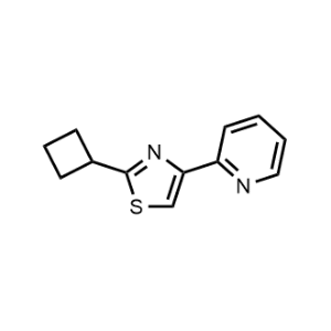 2-(2-Cyclobutyl-4-thiazolyl)pyridine|CS-0897645